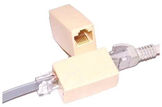 Соединитель кабелей RJ-45F/RJ-45F