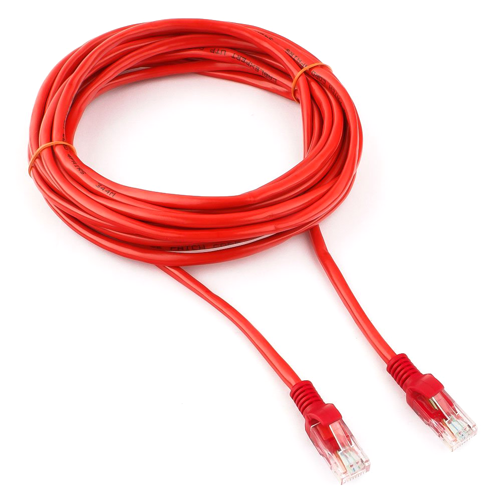 Патч-корд Gembird UTP PP12-5M/R кат.5e