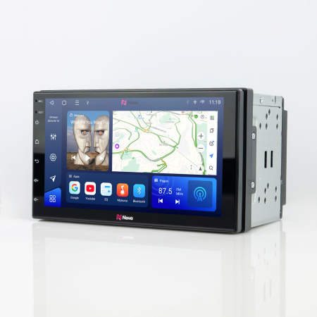 7'Автомагнитола NOVA TS18 ANDROID12 IPS/SIM/4GB/64GB/DSP/3RCA/BT/2USB/2Микр — изображение 11